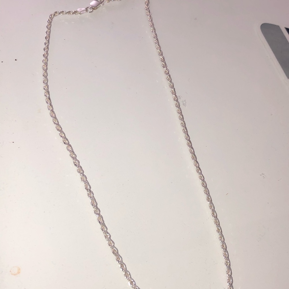 Sterling Silver Rope Chain - Picture 4 of 5